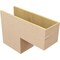 Ekena Millwork 11"W x 33"D x 22"H Classic Chapel Hill Rough Cedar Woodgrain TimberThane Corbel, Primed Tan CORUR11X33X22CHPRCPR - alternate 2